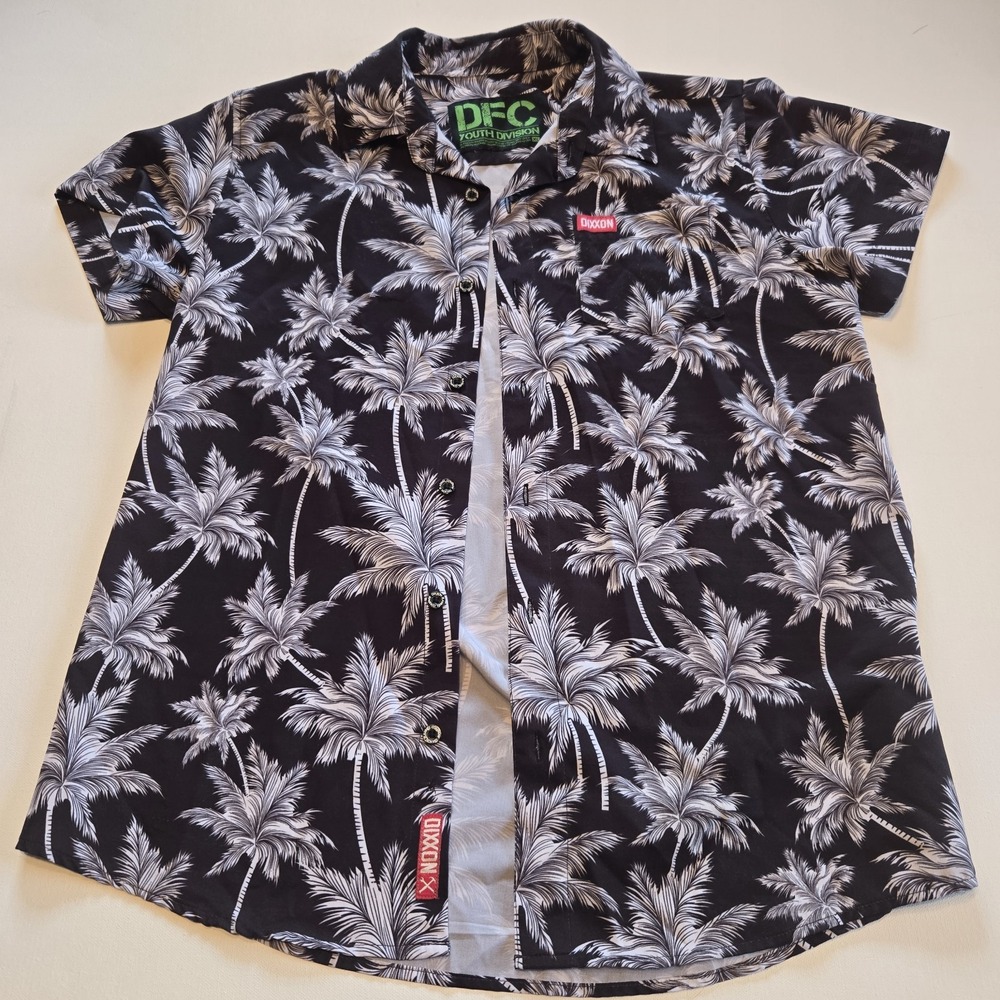 DFC Youth Division Dixxon Button Up‎ Hawaiian Shirt Youth XL